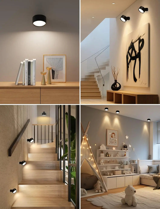 MagneticLight Duo™ | Lámpara LED Giratoria de 360° sin cables