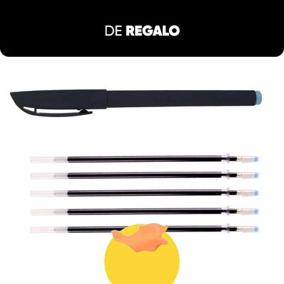 MagicBook™ Set de 4 Libros Didacticos de Escritura Reutilizable