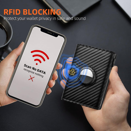 SecureBox™ | Billetera Air Tag con Protección RFDI