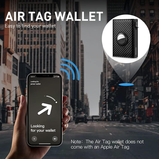 SecureBox™ | Billetera Air Tag con Protección RFDI