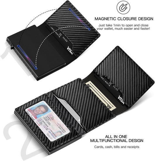 SecureBox™ | Billetera Air Tag con Protección RFDI