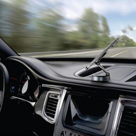 Soporte magnético para teléfono con succión por vacío