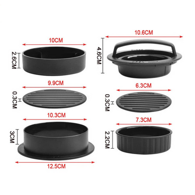Molde Prensador de Hamburguesas