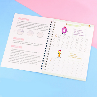 MagicBook™ Set de 4 Libros Didacticos de Escritura Reutilizable