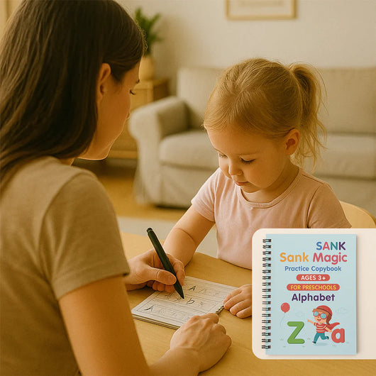 Set de 4 Libros Mágicos de aprendizaje (3-8 Años)